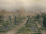 The Garden Inside the Walls of the Kasbah of Oudaia  Rabat  Marocco