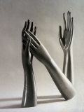 Wooden Sculptures of Women's Hands