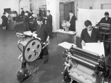 Gesu Divino Operaio Foundation  Workers in the Printing House in Borgo Panicale  Bologna