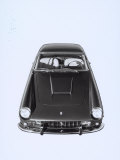 Frontal and Top View of a Ferrari Automobile