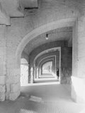 Entrance to the Loggia of Maratona Tower in Bologna