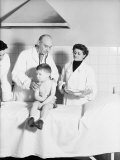 Little Boy Undergoing a Medical Visit