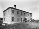 Rural House on the Pianura Padana  During the Reclamation Consortium in the Sillaro River