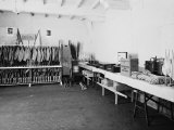 Interior of the Red Cross Emergency Room Inside the Town Hall in Bologna