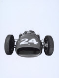 Frontal View of a Ferrari Racing Car with Number 24