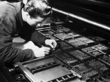 Printer at the Newspaper Printing Facility of the Daily Il Resto Del Carlino of Bologna