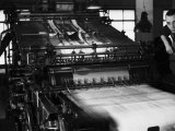 Rotary Press in the Newspaper Printing Facility of the Daily Il Resto Del Carlino of Bologna