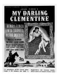 Billboard Advertising the US Film My Darling Clementine