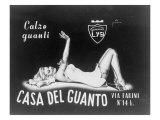 Billboard of the Casa Del Guanto Company