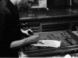 Printer at the Newspaper Printing Facility of the Daily Il Resto Del Carlino of Bologna