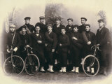 Group Portrait of Cyclists