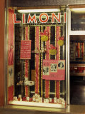 Shop Window of One of the Limoni Perfume Shops in Bologna