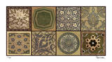 Moroccan Tiles - Gold