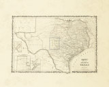 New Map of the State of Texas