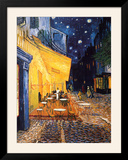 The Café Terrace on the Place du Forum  Arles  at Night  c1888