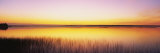 Sunrise over a Lake  North Bay  Lake Michigan  Door County  Wisconsin  USA