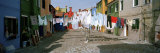 Clothesline in a Street  Burano  Veneto  Italy