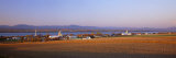 Farms Near Saint-Michel-De-Bellechasse  St Lawrence River  Quebec  Canada