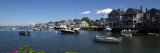 Boats at a Harbor  Nantucket  Massachusetts  USA