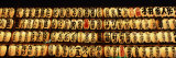 Paper Lanterns Lit Up in a Row  Senso-Ji Temple  Asakusa  Taito Ward  Tokyo Prefecture  Japan