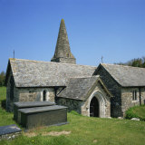 Church of St Enodor  Rock  Cornwall  England  United Kingdom  Europe