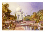 The Taj Mahal  Agra  England  1864