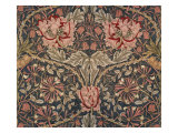 Honeysuckle Furnishing Fabric  Printed Linen  England  1876