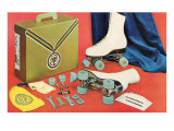 Roller Skate with Carrying Case