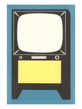 Blank Television Set