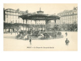 Central Plaza Kiosk in Normandy