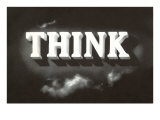 Think  Black and White