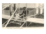 Wilbur Wright at the Controls