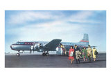 United Passengers Deplaning