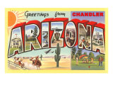 Greetings from Chandler  Arizona