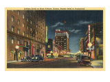 Downtown Tucson  Arizona at Night