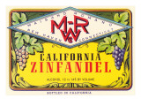 Zinfandel Wine Label