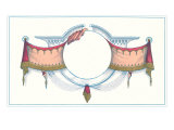 Broken Pediment and Drapes