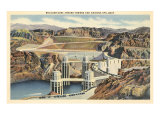 Boulder Dam and Arizona Spillway