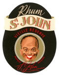 St John Rum Label