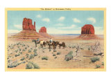 The Mittens in Monument Valley