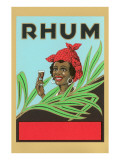 Rhum  Black Woman with Headscarf