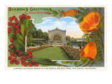 Organ Pavilion  San Diego  Season's Greetings