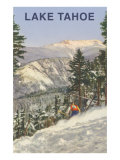 Skier  Lake Tahoe