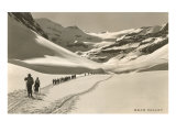 Cross Country Skiers in Bear Valley