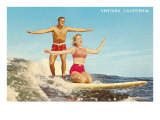 Tandem Surfing  Ventura