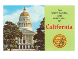 Capitol and Seal  Sacramento