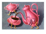 Animated Coffee Pot and Cup