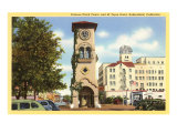 Clock Tower  El Tejon Hotel  Bakersfield  California