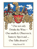 Advice on Wine Drinking  Medieval