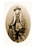 Cowgirl with Fur Chaps